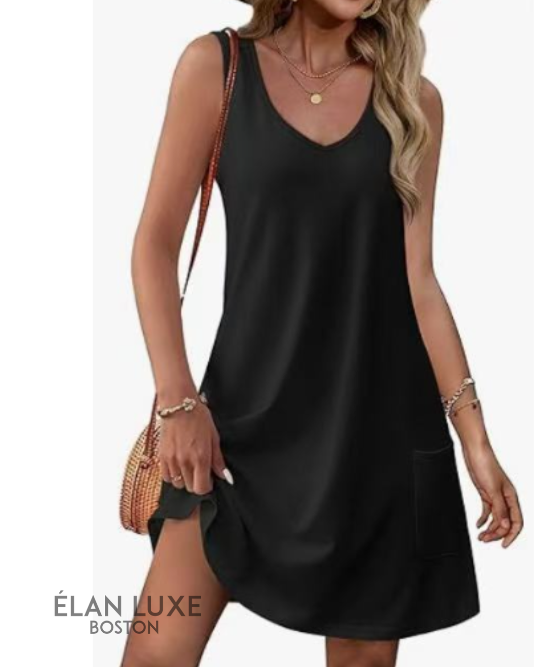 Sun-Kissed Escape Mini Dress