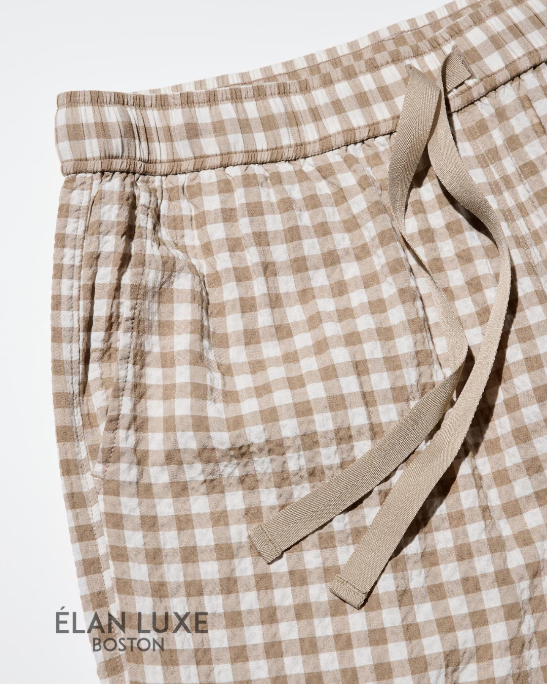 Gaono Plaid Drawstring Lounge Pants