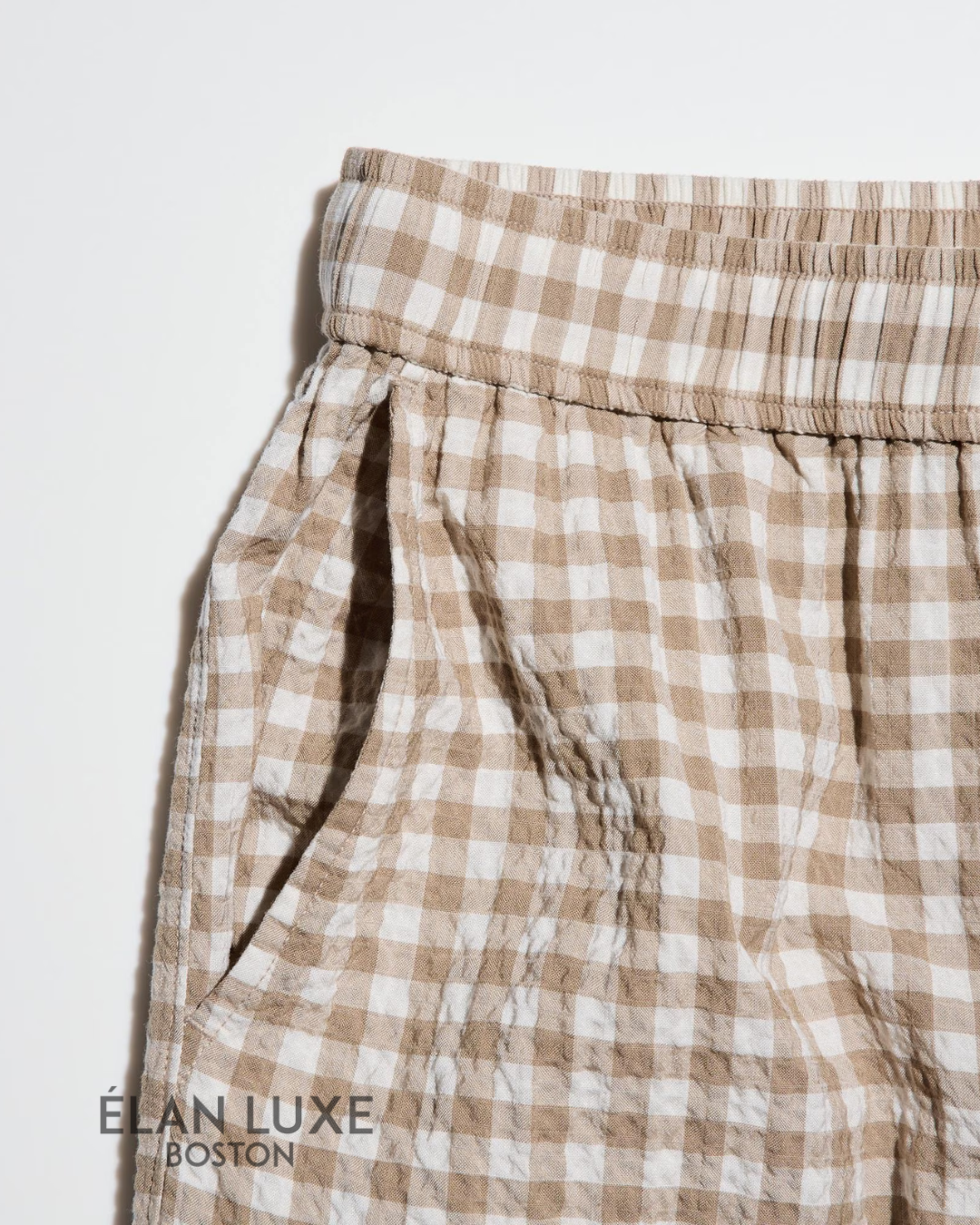Gaono Plaid Drawstring Lounge Pants