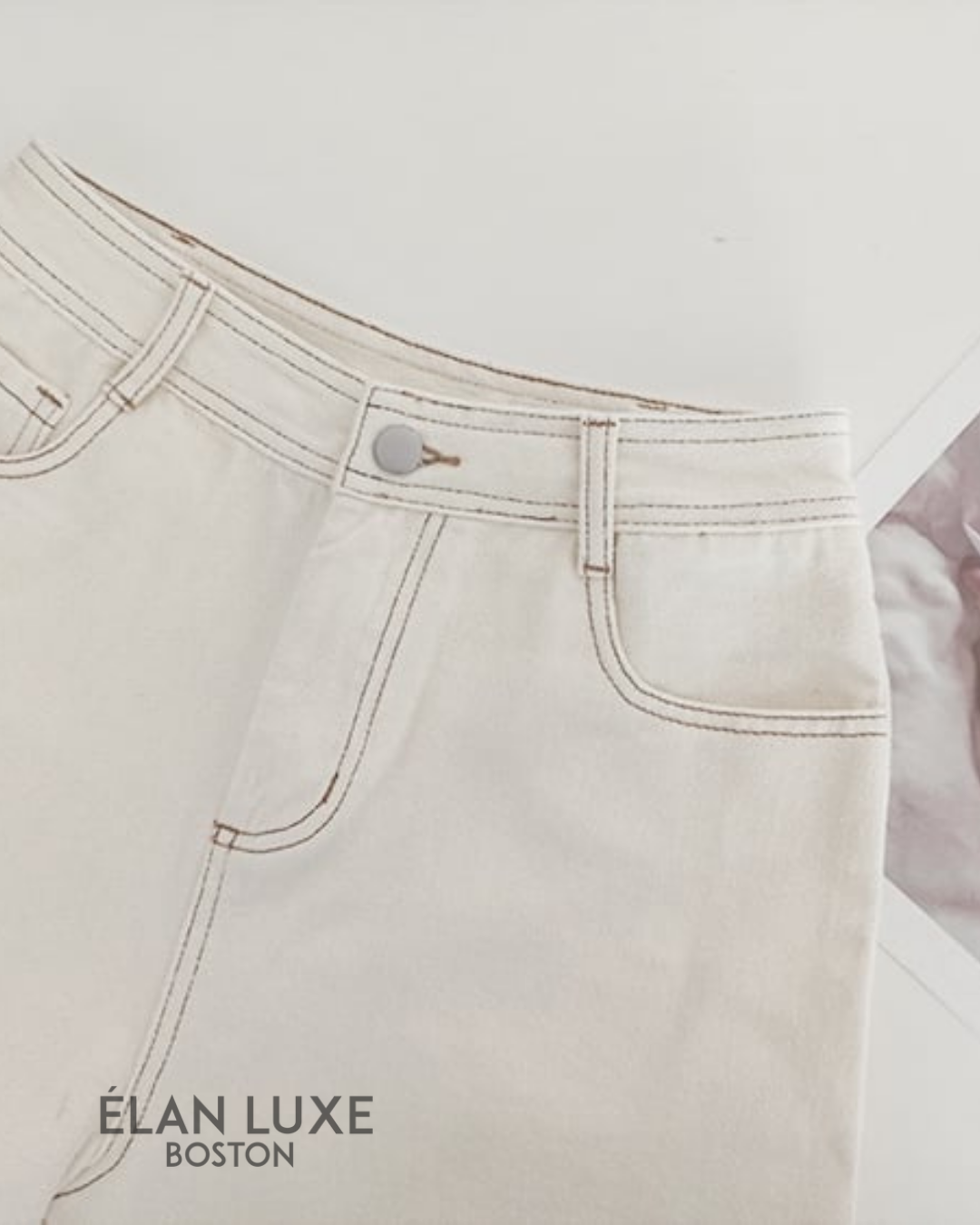 Highline Contrast Trim Cotton Shorts
