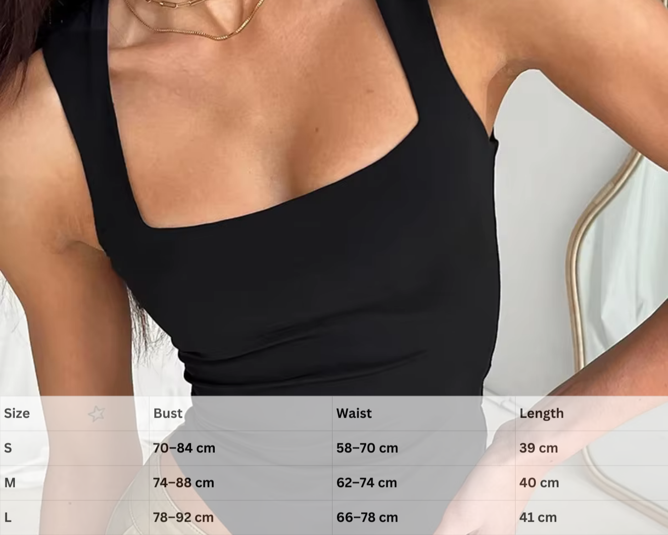 Corset-Inspired Black Crop Top