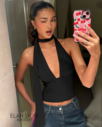 Nayla Scarf Halter Top