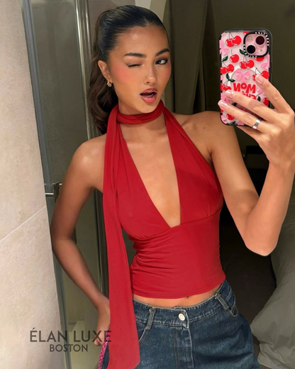 Nayla Scarf Halter Top