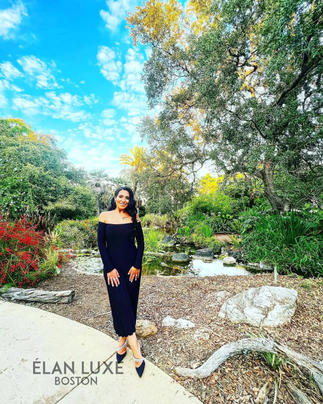 3D Pattern Knit Maxi Dress