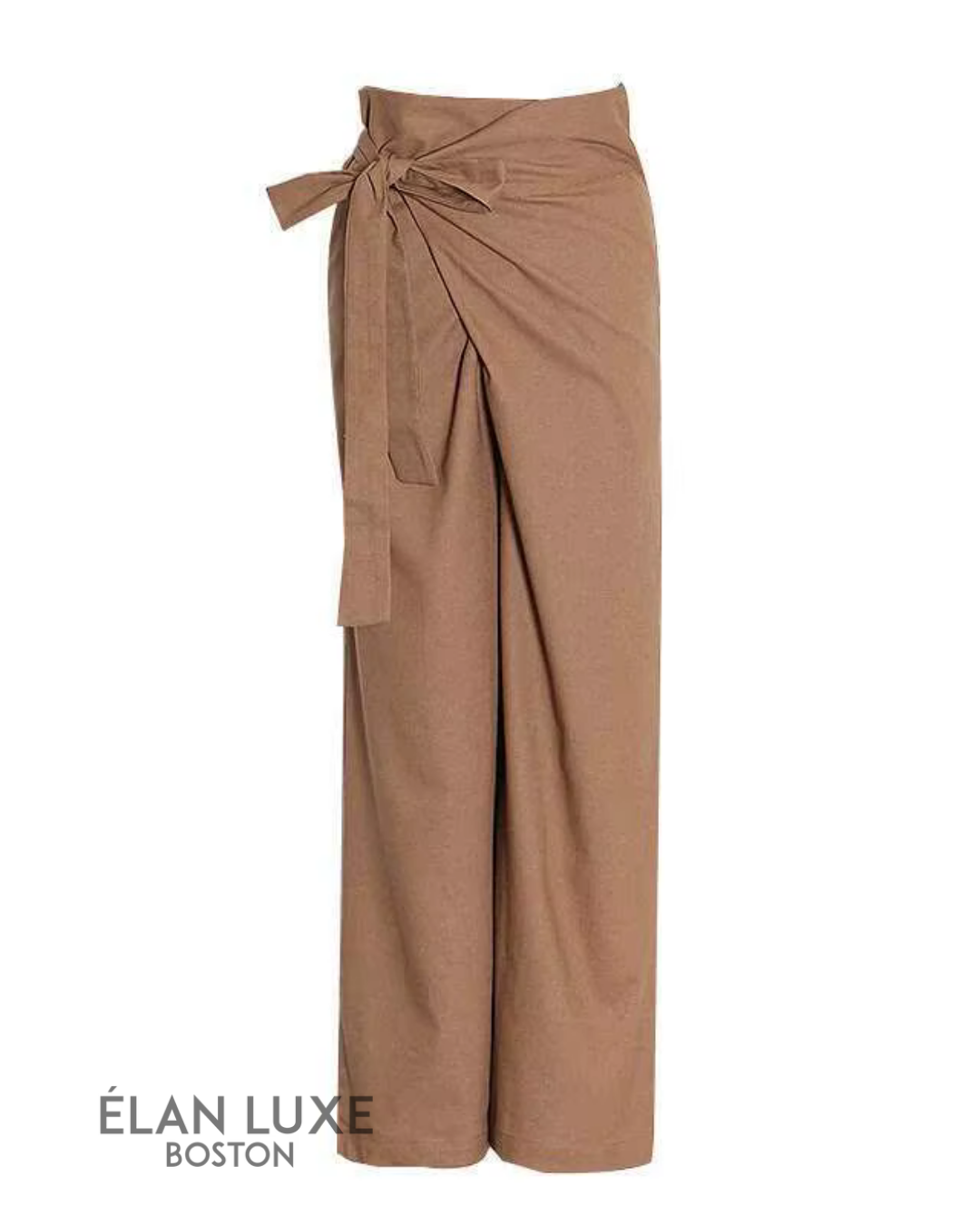 VGH Bow-Tied Ruffle Waist Trousers