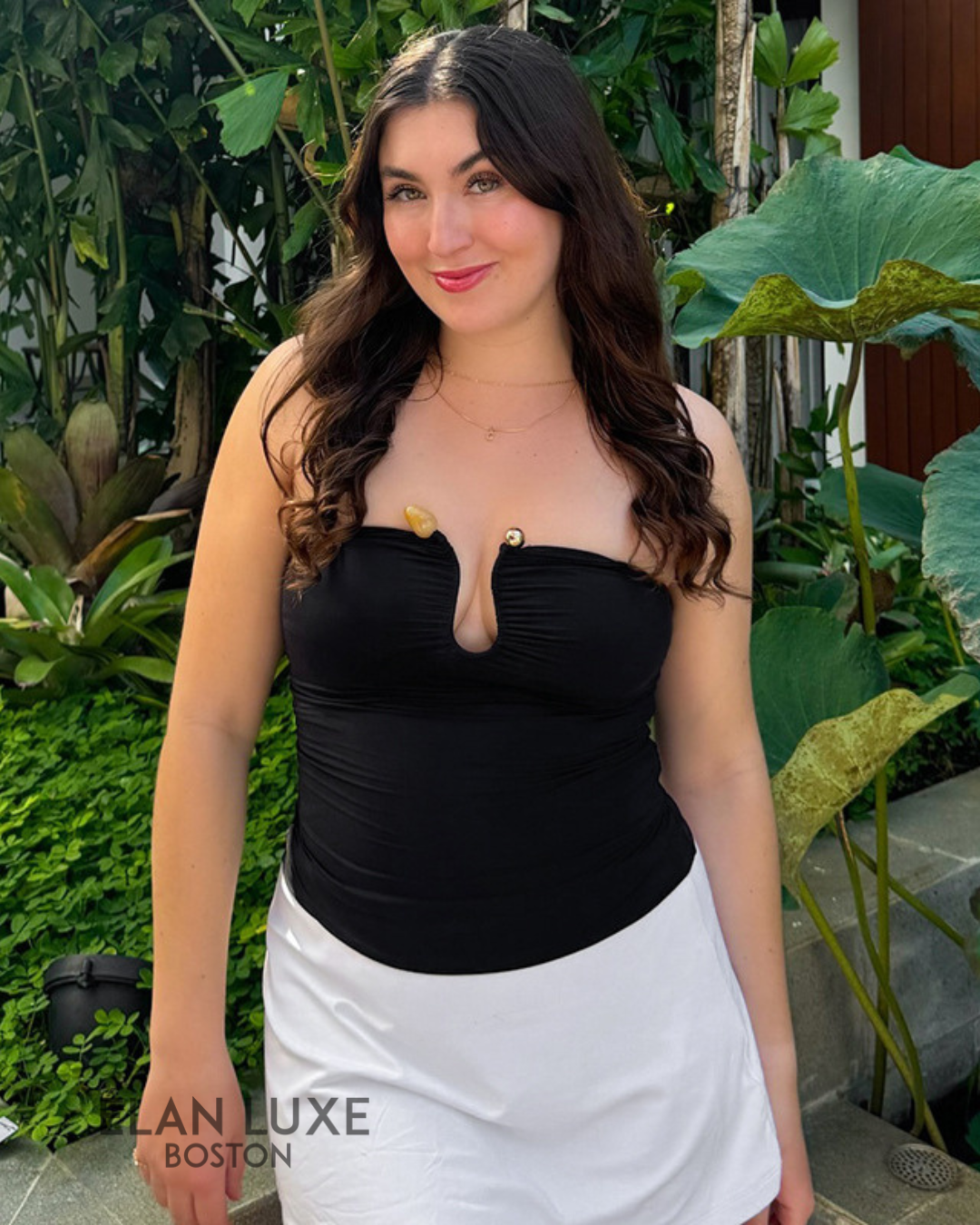 Sloane Sculpted Strapless Top