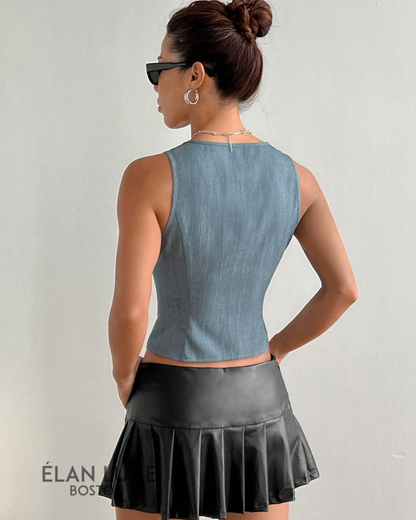 Sierra Sculpted Knit Top