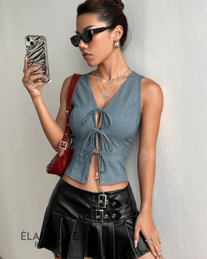 Sierra Sculpted Knit Top