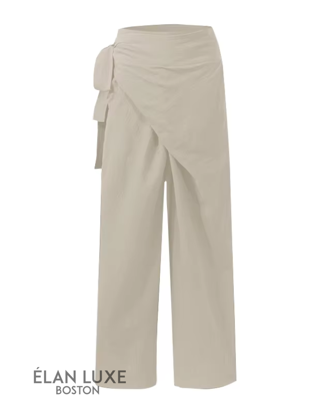 VGH Bow-Tied Ruffle Waist Trousers