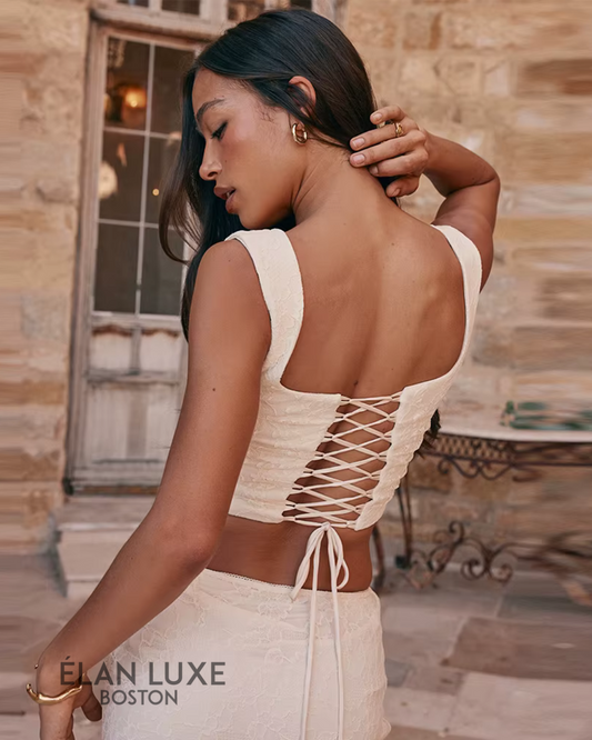 Crisscross Lace Bandage Dress